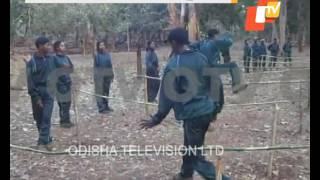 Naxal training inside forest