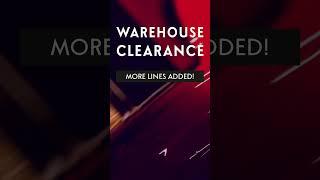 WAREHOUSE CLEARANCE – NEW LINES ADDED! Shop now, at: www.saa.co.uk/shop/warehouse-clearance