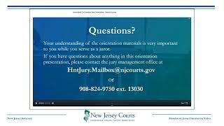 My Jury Service MJS: Mandatory Juror Orientation Video