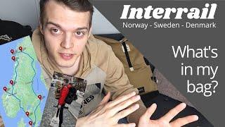 Arctic Circle Backpacking: What's in my bag? | Northern Lights Trip | Eurail Interrail Scandinavia