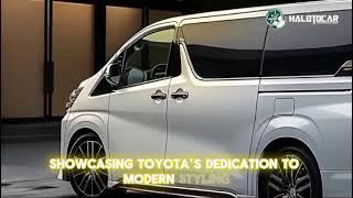 All New 2025 Toyota Hiace Officially Revealed!-More Modern And More Comfortable!!!