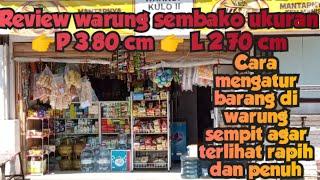 CARA MENYUSUN BARANG DI WARUNG KECIL AGAR TERLIHAT PADAT DAN MENARIK DI LIHAT PELANGGAN