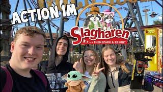 Wilder Westen und Arcade Wahnsinn im Attractiepark Slagharen! | Vlog #62 | ParksAndFunfair