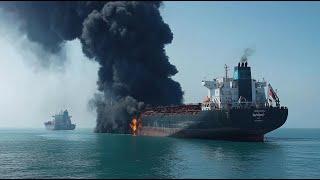 2 MINUTES AGO! Russian Ship carrying 700 Iranian missiles sunk by Ukraine F-16's on Black Sea!