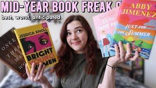 Mid-Year Book Freak Out Tag(best, most disappointing, anticipated books, etc.)