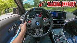 STRAIGHT PIPED BMW G80 M3 POV DRIVE!