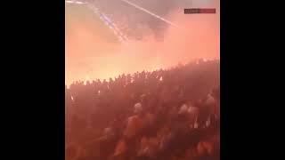 Poznan stadium fans reactions