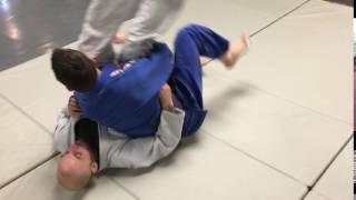 Turtle sweep, straight leg sweep