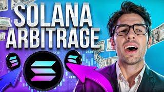 I Found The Best *Crypto Arbitrage* Strategy! Made +17% SOL a Hour! Step-by-Step Guide! #solana #sol