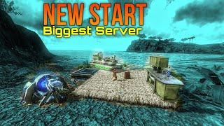 New Fresh Start Solo on biggest Ark Mobile PvP | S8 EP.1