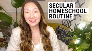 Secular Homeschool Routine - Secular Homeschooling in NYC