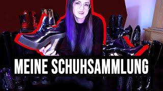 GOTH und FEE-TISCH BOOTS! Ich zeig euch meine Schuhsammlung | MARY ELLXN