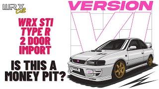 Subaru WRX STi Type R Version VI 2 Door Coupe GC8 JDM Import- Initial clean and parts accumulation