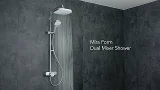 Mira Form - Dual outlet mixer shower