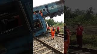 After an Express  train accident!! 103M view's @RailwayTechShorts