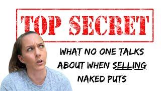 The TRUTH about SELLING naked put options // What other YouTubers won't talk about