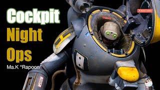 Painting the cockpit! Ma.K Rapoon Night Ops version Tutorial with Lincoln Wright