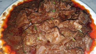 Mutton lungs curry recipe | goat lungs recipe