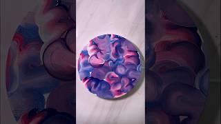 Satisfying Painting with an Easy Technique!  #artistomg #shorts #art