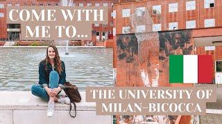 ONE DAY AT THE UNIVERSITY OF MILAN-BICOCCA // STUDY ABROAD IN ITALY