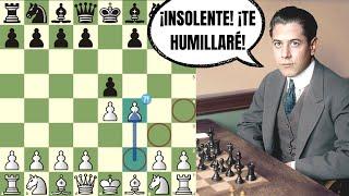 ¿GAMBITO DE REY CONTRA EL MEJOR DE LA HISTORIA? : Pulvermacher vs Capablanca (Nueva York, 1907)