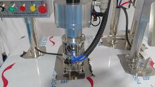 (SHOW)AILE Semi Automatic Cosmetic All Over Spray Cooking Oil Spray BOV Aerosol Filling Machine