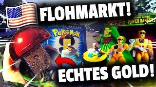 HEFTIGE FUNDE in AMERIKA ! Pokemon und Power Rangers in OVP! - Flohmarkt Live #7