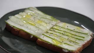크림치즈 오이샌드위치