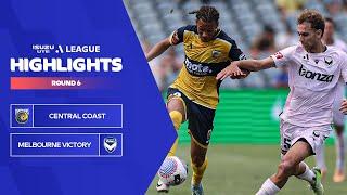 Central Coast Mariners v Melbourne Victory - Highlights | Isuzu UTE A-League 2023-24 | Round 06