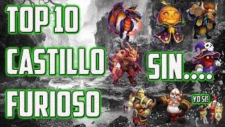 TOP 10 Castle Clash (Castillo Furioso).... Sin calabaza, Mino, Mago, Moltanica, Aries, Destroyer