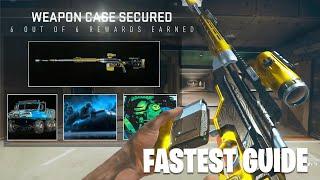 FASTEST Vondel Weapon Case SOLO GUIDE! (ALL Bullfrog Weapon Case Rewards) - MW2 Season 4 Weapon Case