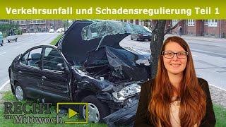 Recht am Mittwoch Folge 4 Verkehrsunfall und Schadensregulierung Teil 1