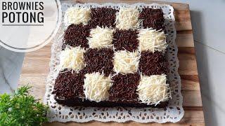 BROWNIES KUKUS SUPER LEMBUT | BROWNIES POTONG