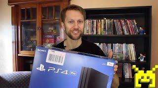 PS4 Pro unboxing (PlayStation 4 Pro 4K)