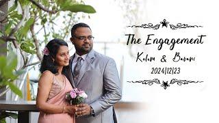 Sri Lankan Engagement | K A L U M & B A V A N I | @CastorStudios-yu7lb