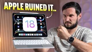 How Apple JUST Ruined the M4 iPad Pro with iPadOS 18..