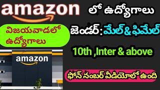 Vijayawada Jobs Updates - Amazon Lo Udyogaavakaasalu - 10th Inter And Above Jobs