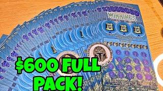 $20x30 $1,000,000 WINNINGS PA LOTTERY SCRATCH OFF TICKETS | FULL PACK  #scratchers #lottery