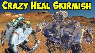 War Robots Exodus Lancelot & Intense 4.0 Healing Skirmish Gameplay WR