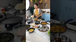 Behind the scenes  | #Shorts | Thali Shoot | Veg Thali Recipe | kabitasKitchen