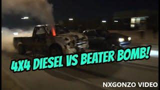 Cash Days Beater Bomb vs Crazyhorse Diesel Truck