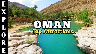 Top Tourist Attractions In Oman | Oman Travel Guide | Best Places to visit in oman |  Oman tour