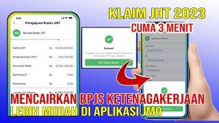 CARA MENCAIRKAN BPJS KETENAGAKERJAAN MELALUI APLIKASI JMO SALDO DI BAWAH 10 JT  #JMO