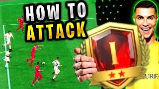 How to attack in fc mobile | attacking tips fc mobile #fcmobile