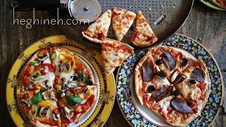 Homemade Quick Pizza - Easy Pizza Recipe - Heghineh Cooking Show