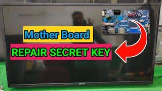 Secret Technique Led tv mother board repair | Red Light only | no power on problem