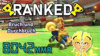 BRUCH und DURCHBRUCH, aber dann o.o | RANKED Mario Kart 8 Deluxe 150ccm | 8042 MMR Platin 1