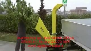 AGRINOVA - Biotrituratore Serie ZENIA ZE400-H - BIO400 - Raised Discharge Chute - Famiglia ProLine