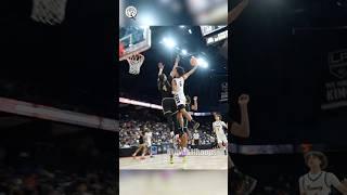 Brayden Burries Dunk Attempt on Tyran Stokes