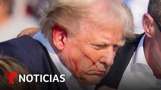 La crónica del atentado a Trump: cuando le dispararon criticaba la migración | Noticias Telemundo